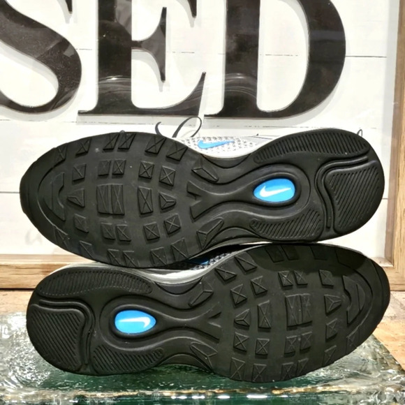 Nike Air Max 97 Ultra 17 Silver Blue Wmns Sz 6.5 #917704 001 - Picture 5 of 9